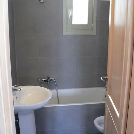Sea View + Priv. Parking, Paros, Gr شقة *